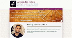 Desktop Screenshot of alexandrejohan.com